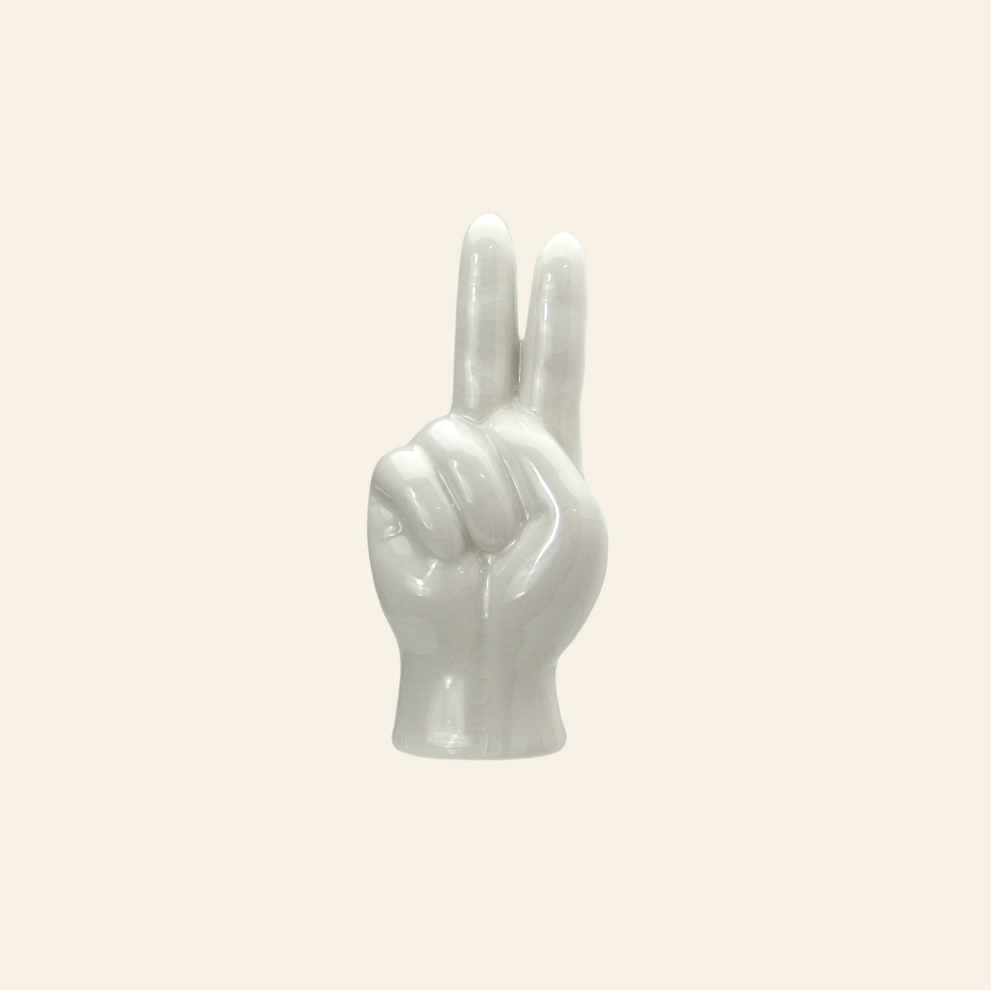 Porcelain Hand Peace