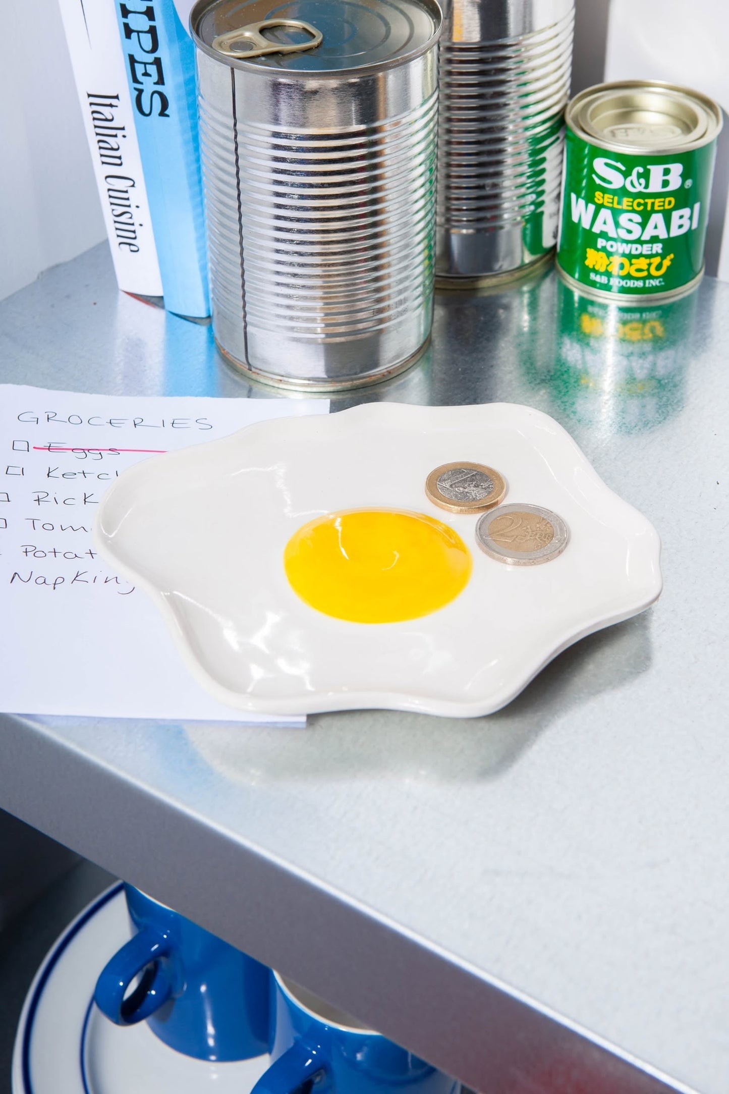 Fried Egg Trinket Tray
