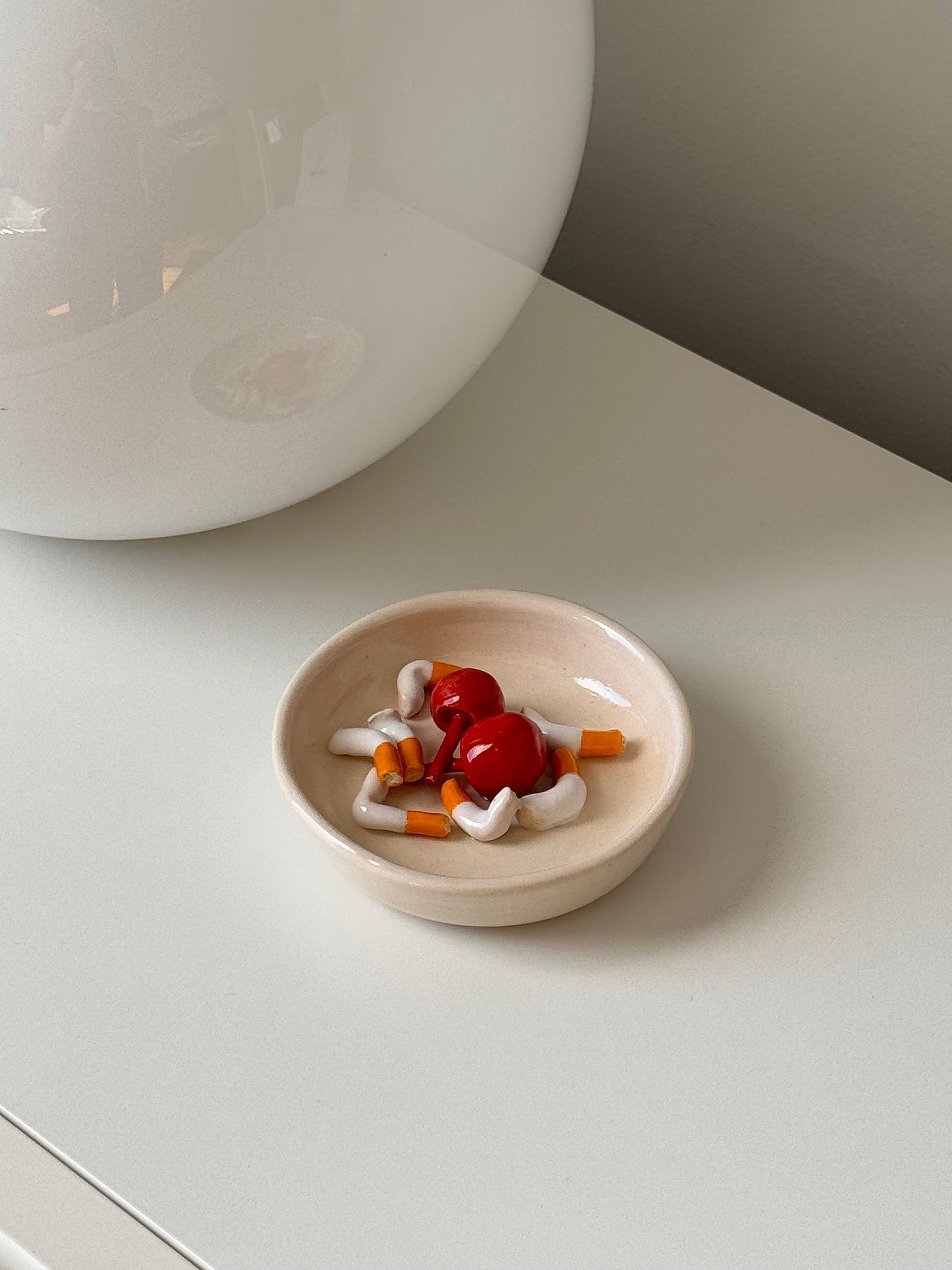 Miss Cherries and Cigs Ashtray