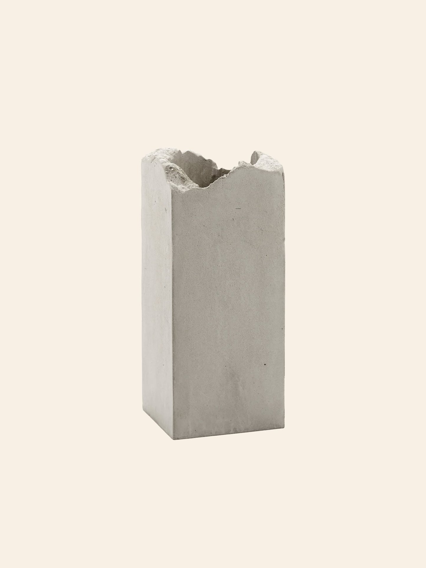 Broquaine Concrete Vase S - Grey