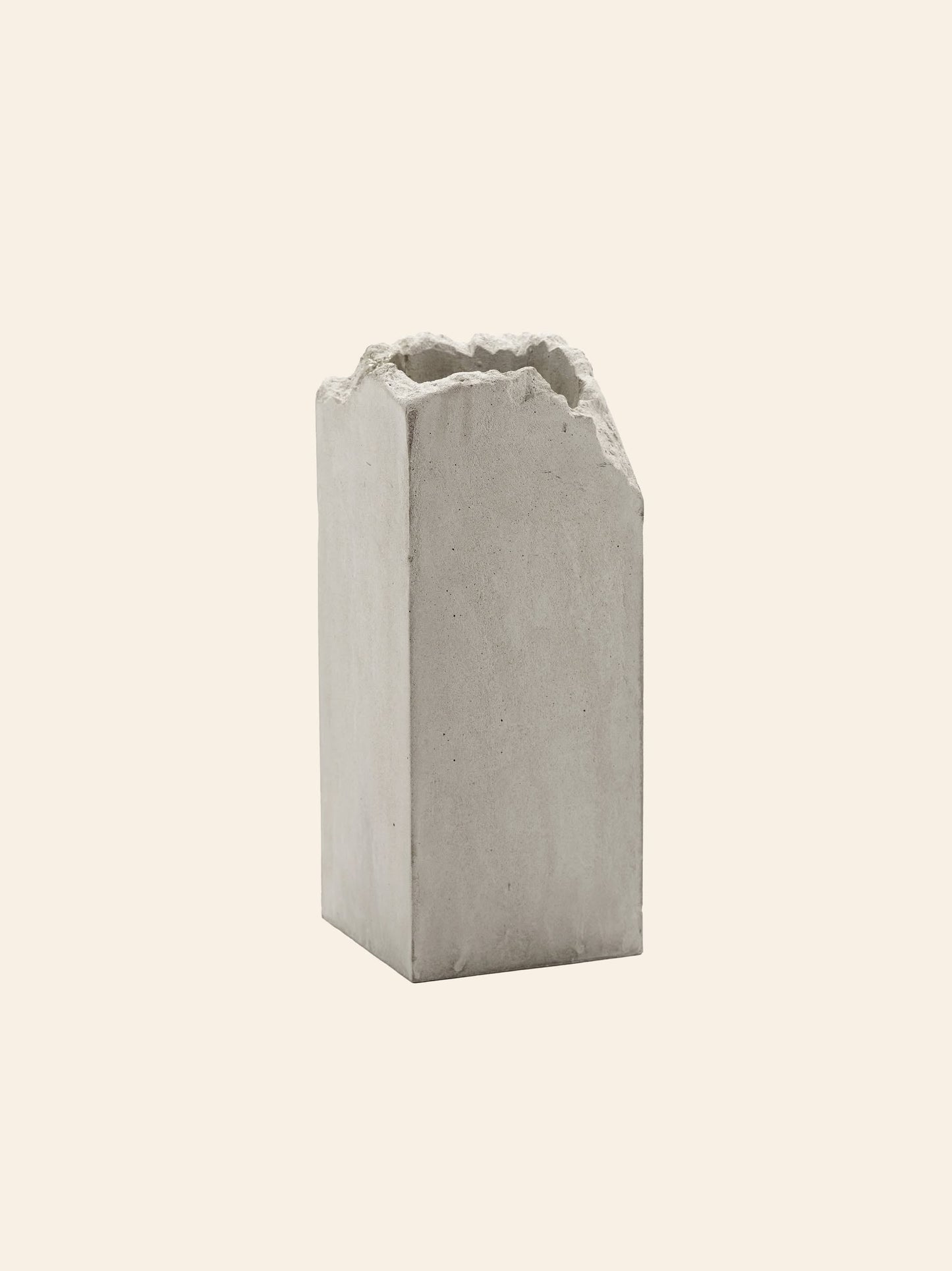 Broquaine Concrete Vase S - Grey