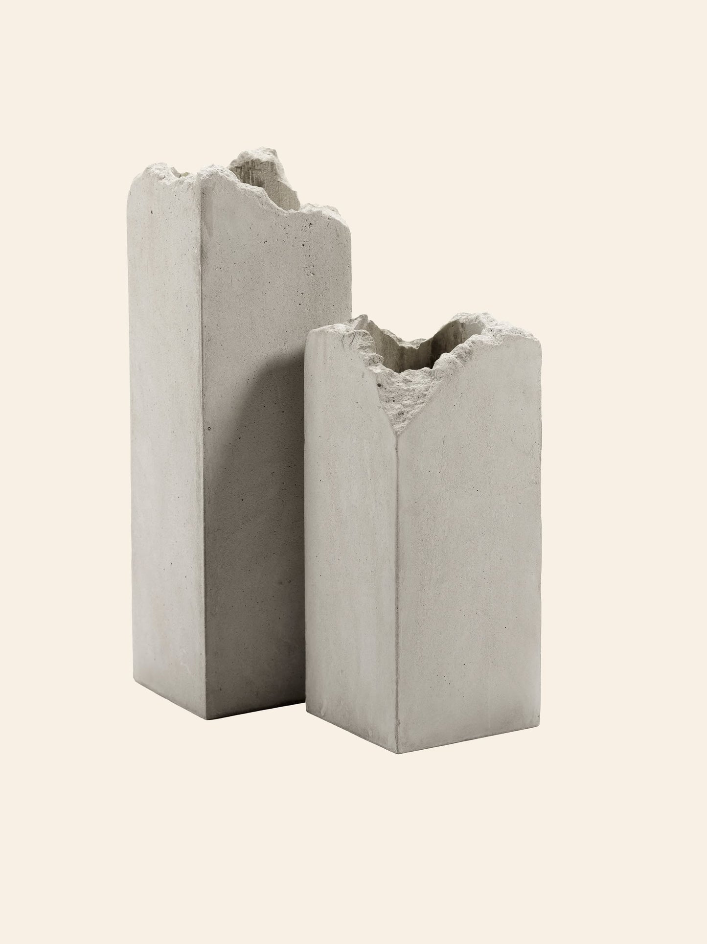 Broquaine Concrete Vase S - Grey