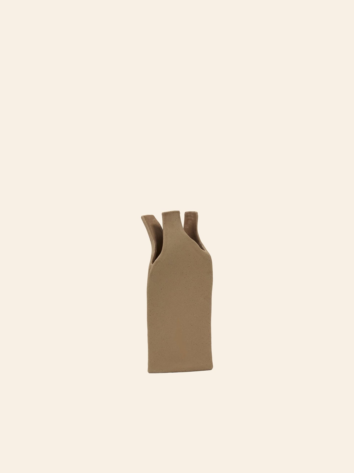 Flower Bottles Vase XS - Brown