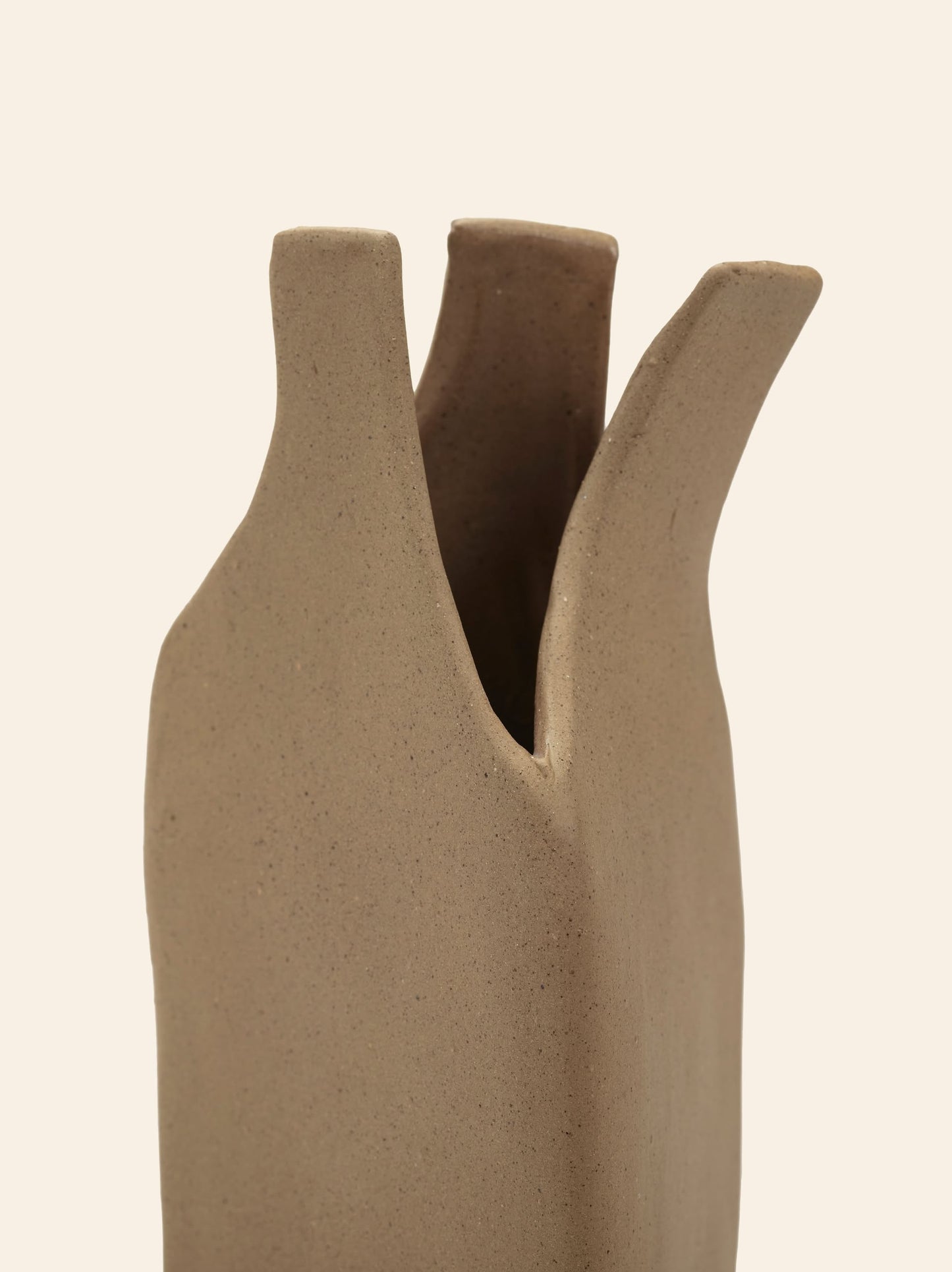 Flower Bottles Vase XS - Brown