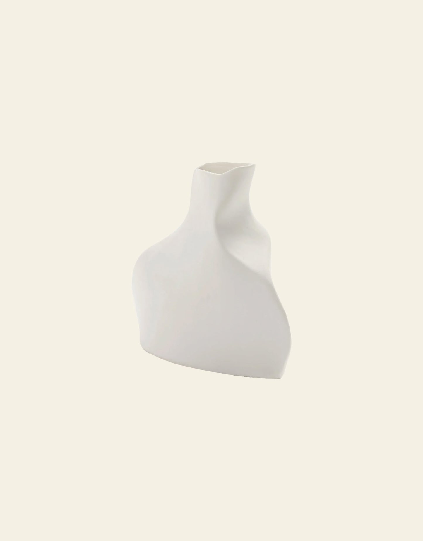 Perfect Imperfection Flower Vase N°5 - White