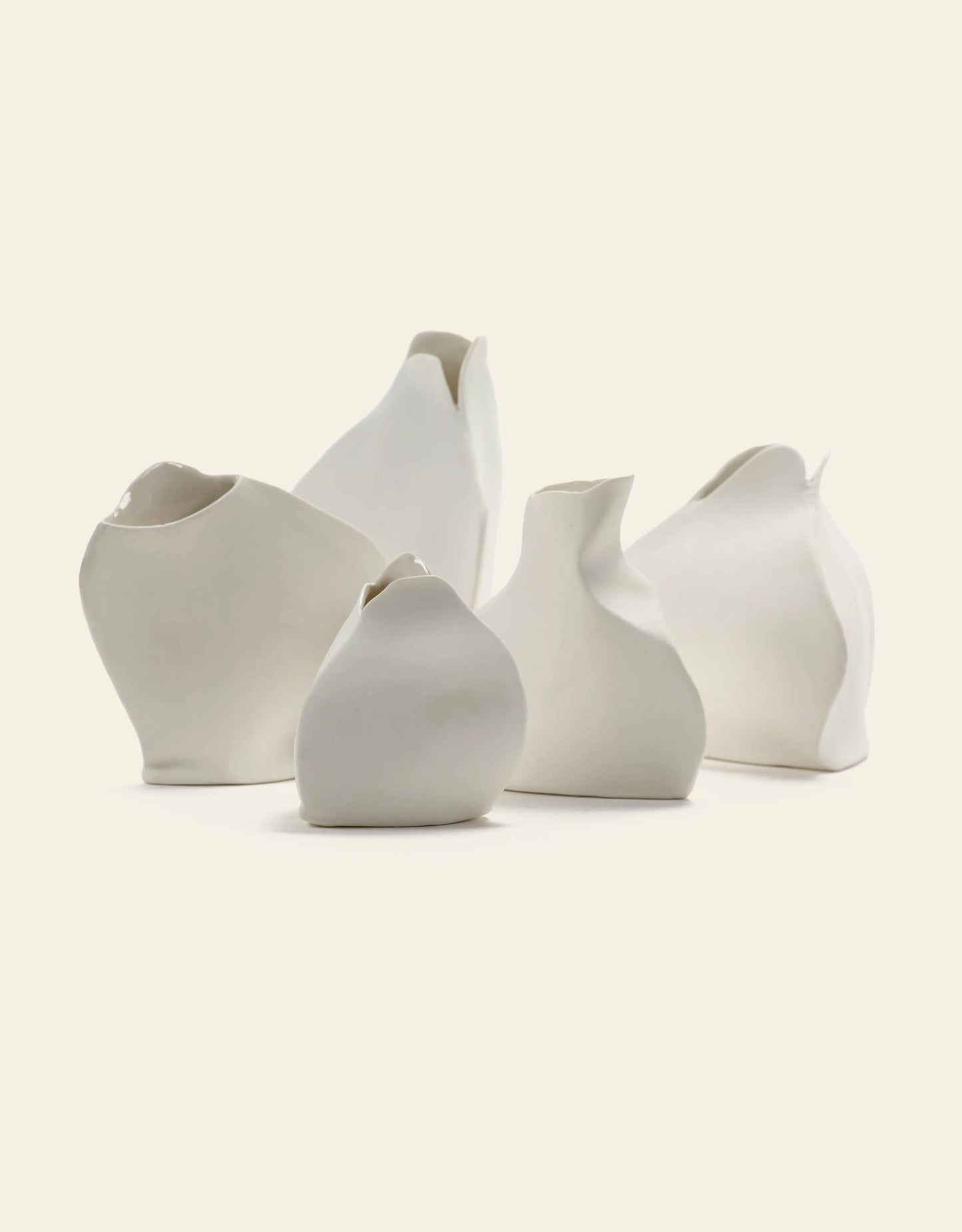 Perfect Imperfection Flower Vase N°5 - White