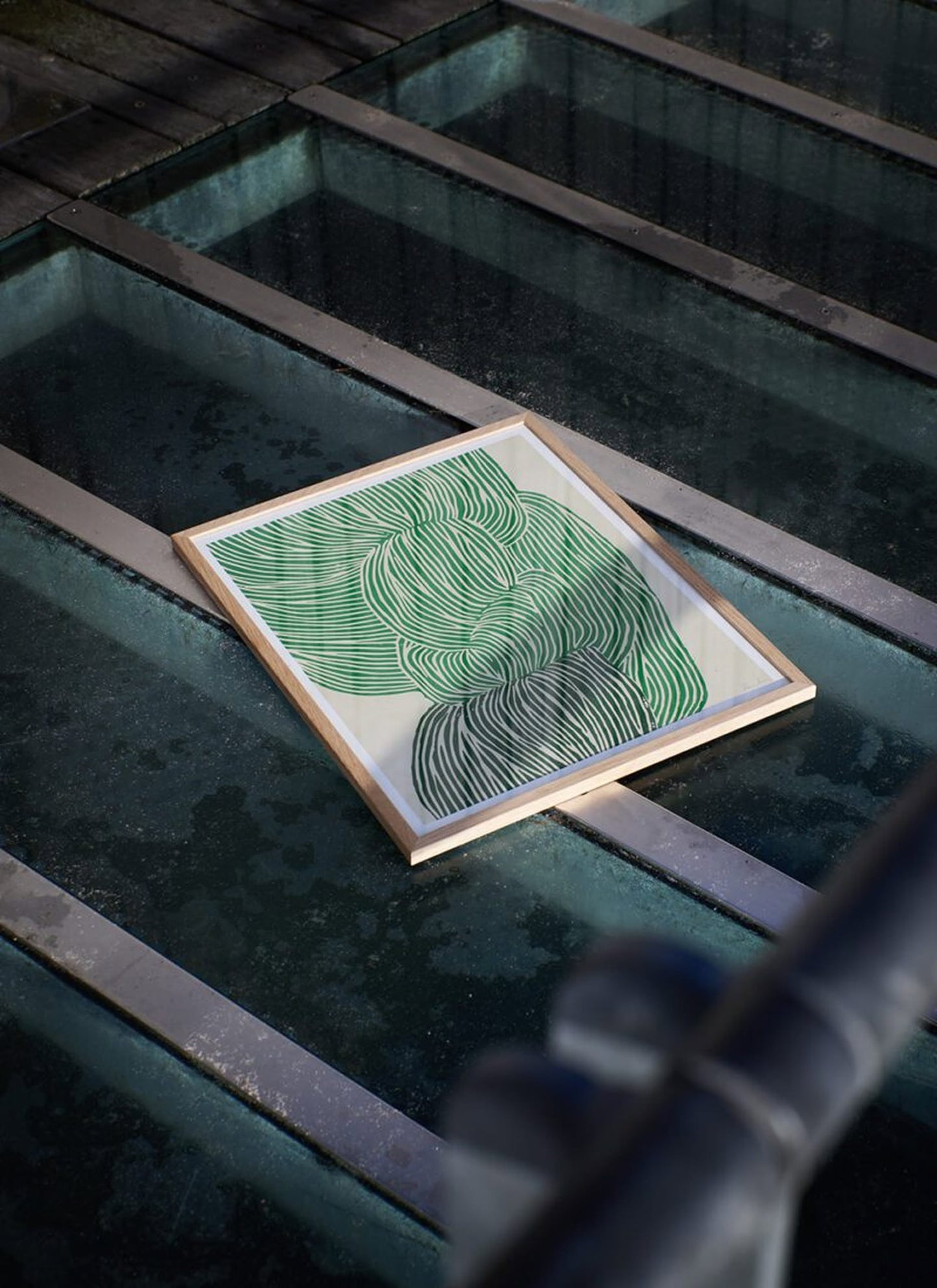 Green Ocean (50x70) - Poster