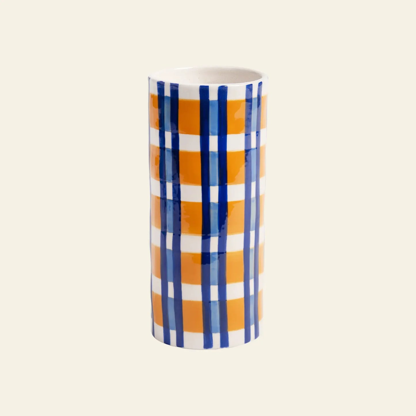 Clash Check Vase