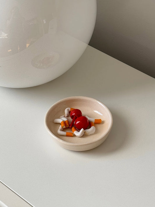 Miss Cherries and Cigs Ashtray