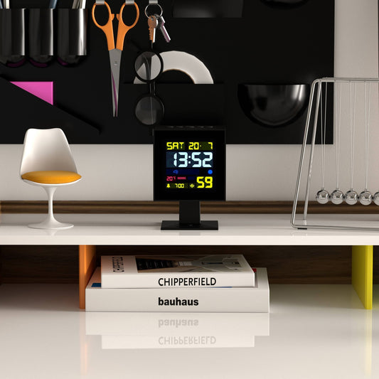 Monolith LCD Alarm Clock