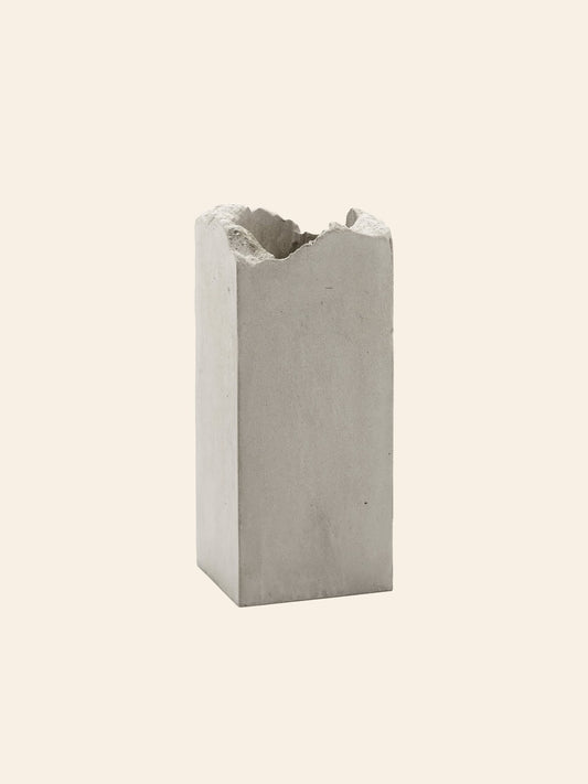 Broquaine Concrete Vase S - Grey