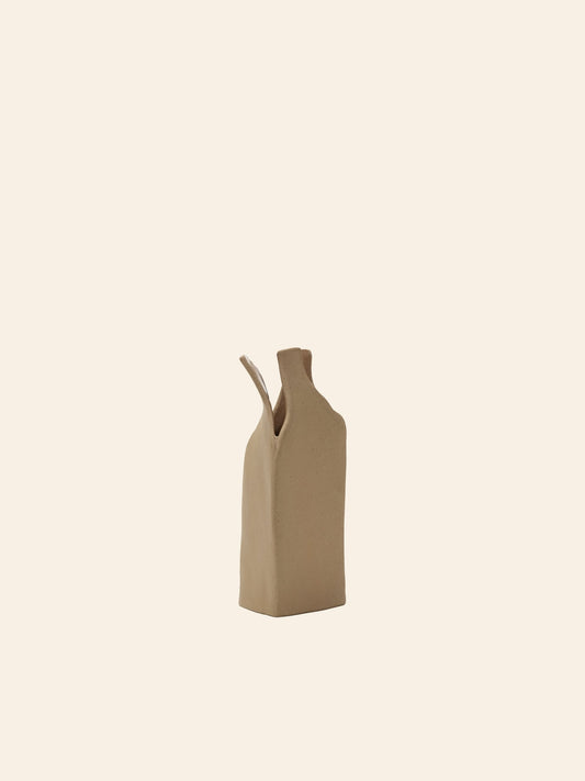Flower Bottles Vase XS - Brown