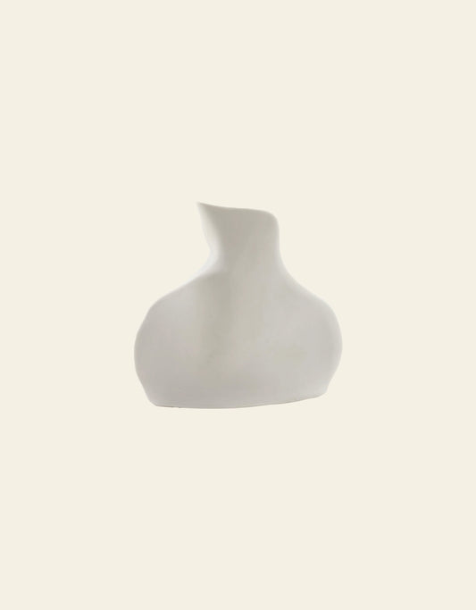 Perfect Imperfection Flower Vase N°5 - White