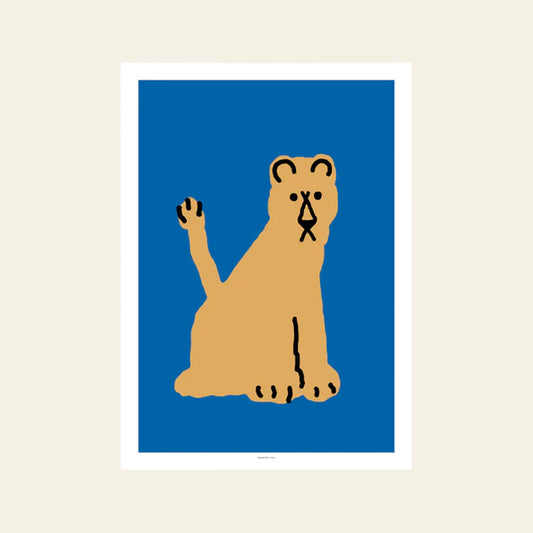 Lioness Brown Poster (30x40)