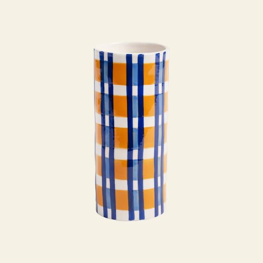 Clash Check Vase
